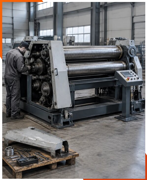 Ремонт вальцовочных станков в Верхней Пышме