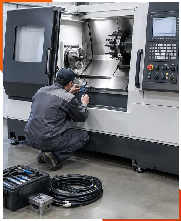 Монтаж и пусконаладка токарных станков с ЧПУ в Верхней Пышме